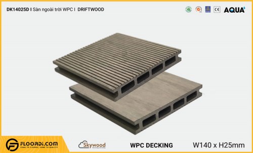 Sàn ngoài trời WPC Driftwood - Công Ty Cổ Phần Floordi